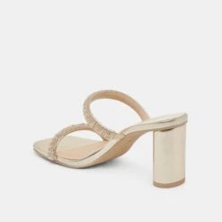 NOLAH HEELS GOLD MULTI BEADS(Nolah Heels Gold Multi Beads) -Dolce Vita Shop DOLCEVITA HEELS NOLAH GOLDMULTIBEADS 09