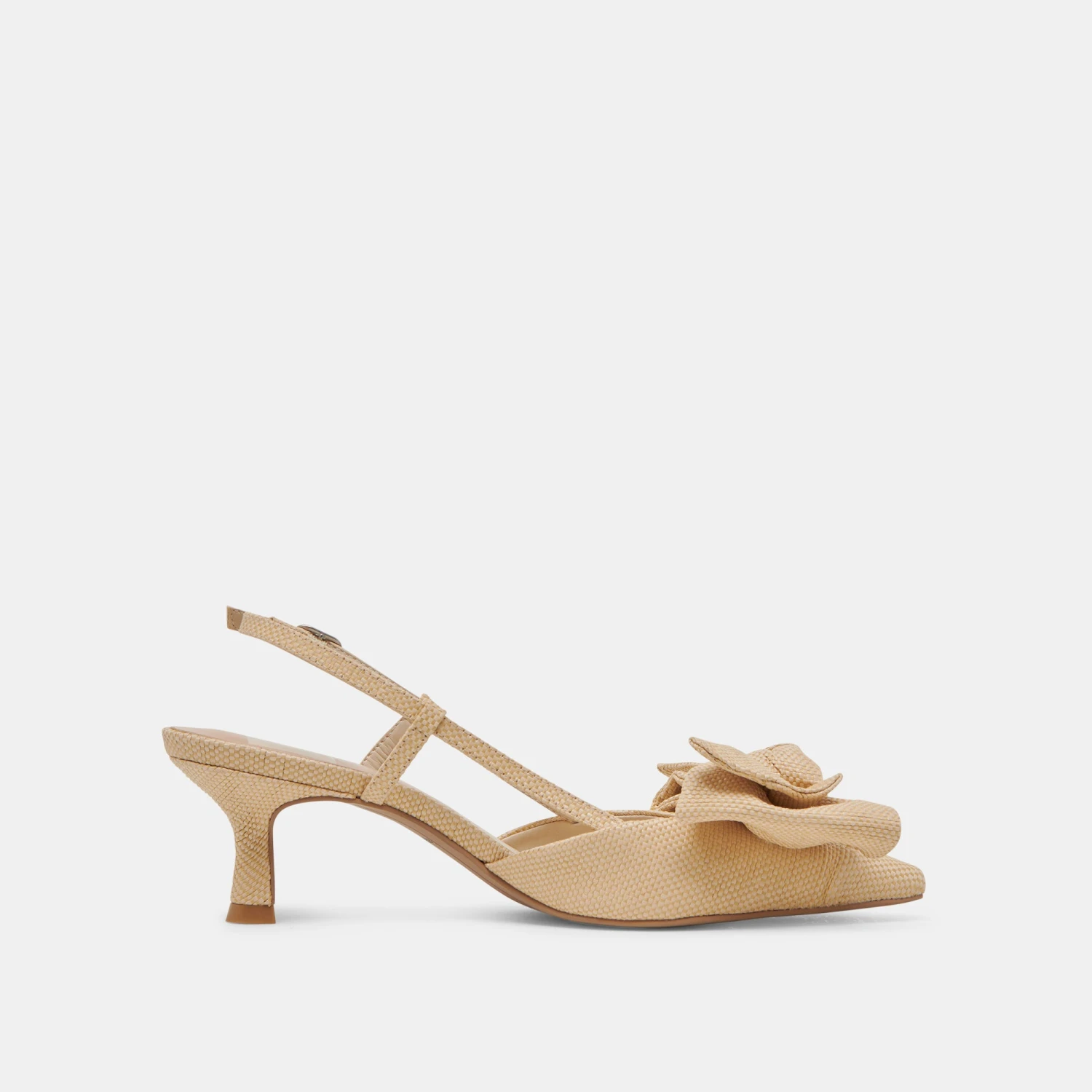 ODELA BOW HEELS NATURAL WOVEN RAFFIA(Odela Bow Heels Natural Woven Raffia) 1 ODELA BOW HEELS NATURAL WOVEN RAFFIA(Odela Bow Heels Natural Woven Raffia)