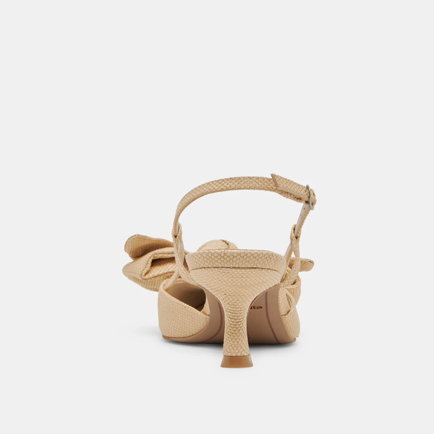 ODELA BOW HEELS NATURAL WOVEN RAFFIA(Odela Bow Heels Natural Woven Raffia) 7 ODELA BOW HEELS NATURAL WOVEN RAFFIA(Odela Bow Heels Natural Woven Raffia) - Image 7