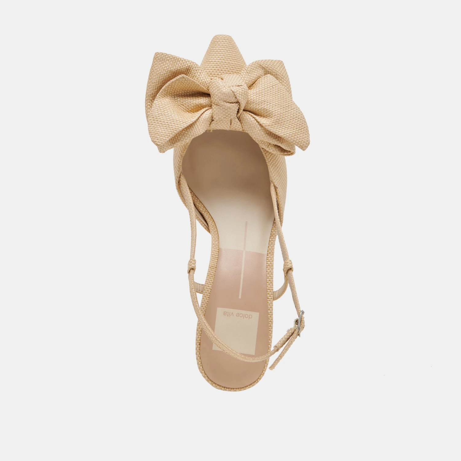 ODELA BOW HEELS NATURAL WOVEN RAFFIA(Odela Bow Heels Natural Woven Raffia) 8 ODELA BOW HEELS NATURAL WOVEN RAFFIA(Odela Bow Heels Natural Woven Raffia) - Image 8