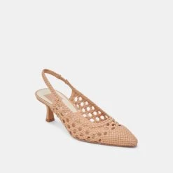OLYMPA HEELS CAFE WOVEN STELLA(Olympa Heels Cafe Woven Stella) -Dolce Vita Shop DOLCEVITA HEELS OLYMPA CAFEWOVENSTELLA 01