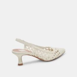 OLYMPA HEELS WHITE STELLA(Olympa Heels White Stella) -Dolce Vita Shop DOLCEVITA HEELS OLYMPA IVORYSTELLA 03