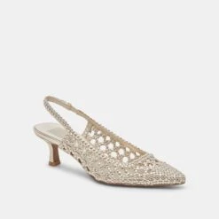 OLYMPA HEELS LIGHT GOLD METALLIC STELLA(Olympa Heels Light Gold Metallic Stella) -Dolce Vita Shop DOLCEVITA HEELS OLYMPA LTGOLDMETALLICSTELLA 01