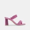PAILY HEELS MAGENTA CRACKLED STELLA - Re:vita(Paily Heels Magenta Crackled Stella Tci F02wj7 Resale)