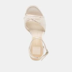 PANDOR HEELS WHITE TULLE(Pandor Heels White Tulle) -Dolce Vita Shop DOLCEVITA HEELS PANDOR WHITETULLE 06