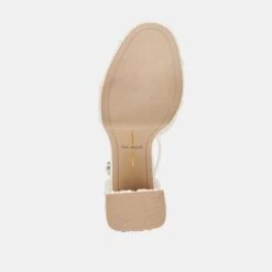 PANDRO PEARL WIDE HEELS TRUE WHITE SATIN(Pandro Pearl Wide Heels True White Satin) -Dolce Vita Shop DOLCEVITA HEELS PANDROPEARL TRUEWHITESATIN 07 335db6da 84ff 49a3 9287 9018c8a41952