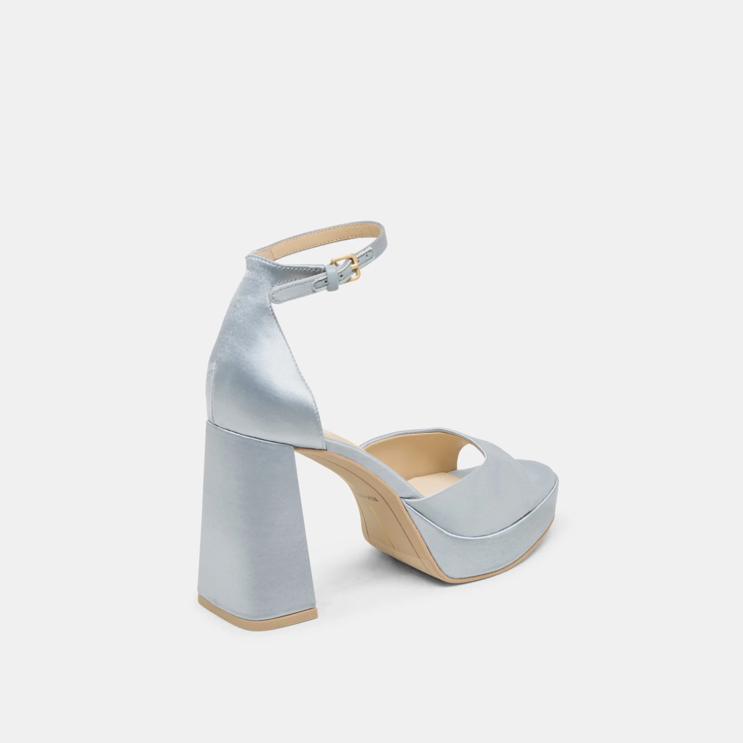 PANDRO HEELS LIGHT BLUE SATIN(Pandro Heels Light Blue Satin) 3 PANDRO HEELS LIGHT BLUE SATIN(Pandro Heels Light Blue Satin) - Image 3