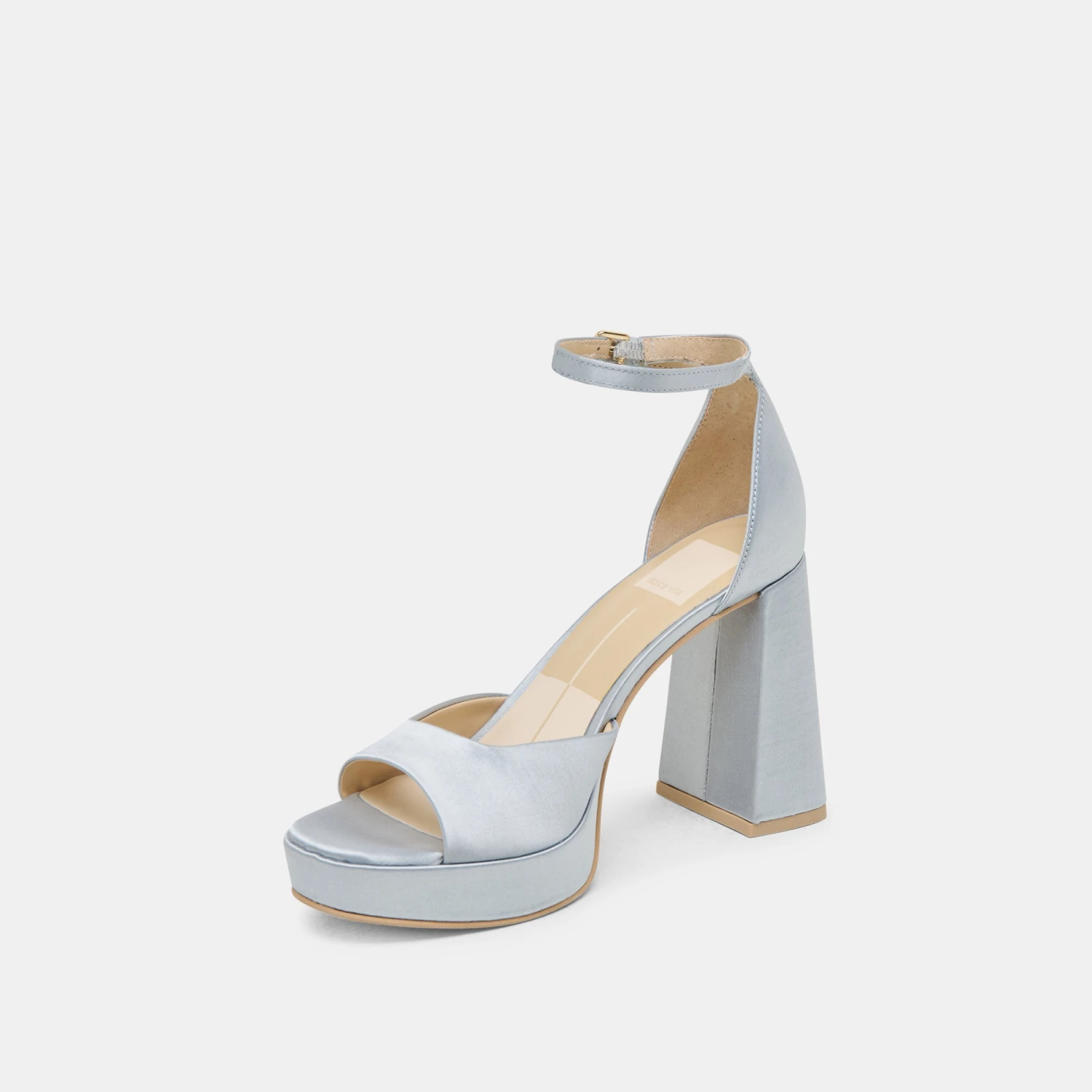 PANDRO HEELS LIGHT BLUE SATIN(Pandro Heels Light Blue Satin) 4 PANDRO HEELS LIGHT BLUE SATIN(Pandro Heels Light Blue Satin) - Image 4