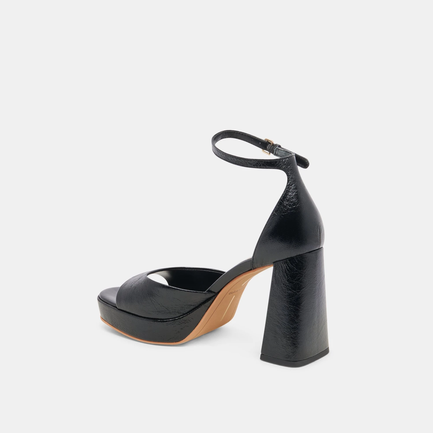 PANDRO HEELS MIDNIGHT CRINKLE PATENT(Pandro Heels Midnight Crinkle Patent) 5 PANDRO HEELS MIDNIGHT CRINKLE PATENT(Pandro Heels Midnight Crinkle Patent) - Image 5