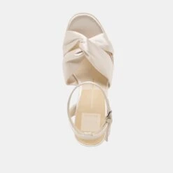 PARLO HEELS IVORY SATIN(Parlo Heels Ivory Satin) -Dolce Vita Shop DOLCEVITA HEELS PARLO IVORYSATIN 06