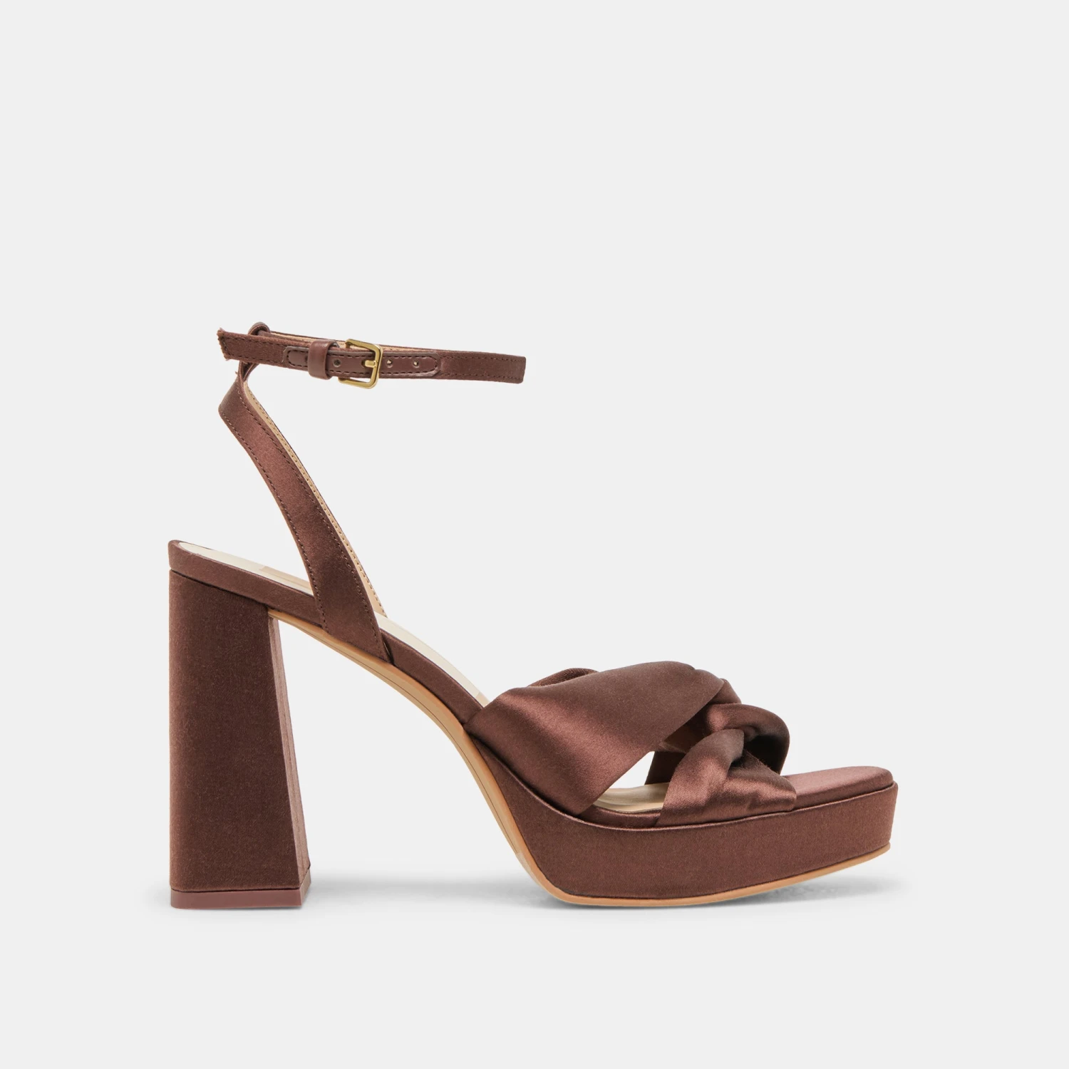 PARLO HEELS MID BROWN SATIN(Parlo Heels Mid Brown Satin) 1 PARLO HEELS MID BROWN SATIN(Parlo Heels Mid Brown Satin)