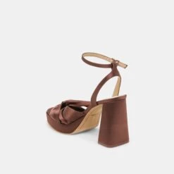 PARLO HEELS MID BROWN SATIN(Parlo Heels Mid Brown Satin) 17 PARLO HEELS MID BROWN SATIN(Parlo Heels Mid Brown Satin) -Dolce Vita Shop DOLCEVITA HEELS PARLO MIDBROWNSATIN 09