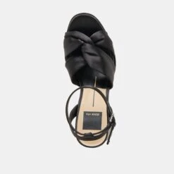 PARLO HEELS ONYX SATIN(Parlo Heels Onyx Satin) -Dolce Vita Shop DOLCEVITA HEELS PARLO ONYXSATIN 06