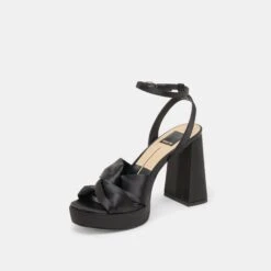 PARLO HEELS ONYX SATIN(Parlo Heels Onyx Satin) -Dolce Vita Shop DOLCEVITA HEELS PARLO ONYXSATIN 08