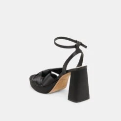 PARLO HEELS ONYX SATIN(Parlo Heels Onyx Satin) -Dolce Vita Shop DOLCEVITA HEELS PARLO ONYXSATIN 09
