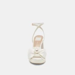 PATTON HEELS IVORY SATIN(Patton Heels Ivory Satin) -Dolce Vita Shop DOLCEVITA HEELS PATTON IVORY SATIN 04
