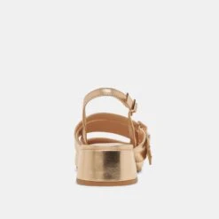 PATZY HEELS GOLD MULTI LEATHER(Patzy Heels Gold Multi Leather) -Dolce Vita Shop DOLCEVITA HEELS PATZY GOLD MULTI LEATHER 05