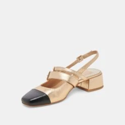PATZY HEELS GOLD MULTI LEATHER(Patzy Heels Gold Multi Leather) -Dolce Vita Shop DOLCEVITA HEELS PATZY GOLD MULTI LEATHER 08