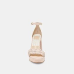 PELTIN HEELS LIGHT PINK WOVEN RAFFIA(Peltin Heels Light Pink Woven Raffia) -Dolce Vita Shop DOLCEVITA HEELS PELTIN LIGHTPINKWOVENRAFFIA 04