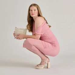 PEYTEN HEELS CREME WOVEN STELLA(Peyten Heels Creme Woven Stella) -Dolce Vita Shop DOLCEVITA HEELS PEYTEN CREMEWOVENSTELLA ONFOOT 01