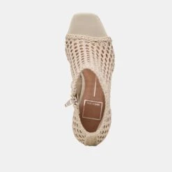 QUIN HEELS BONE WOVEN LEATHER(Quin Heels Bone Woven Leather) -Dolce Vita Shop DOLCEVITA HEELS QUIN BONEWOVENLEATHER 06