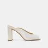 SABELA HEELS OFF WHITE SATIN(Sabela Heels Off White Satin)