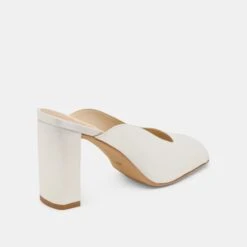 SABELA HEELS OFF WHITE SATIN(Sabela Heels Off White Satin) -Dolce Vita Shop DOLCEVITA HEELS SABELA OFFWHITESATIN 03