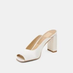 SABELA HEELS OFF WHITE SATIN(Sabela Heels Off White Satin) -Dolce Vita Shop DOLCEVITA HEELS SABELA OFFWHITESATIN 08
