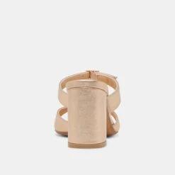 SHANE HEELS GOLD METALLIC LEATHER(Shane Heels Gold Metallic Leather) -Dolce Vita Shop DOLCEVITA HEELS SHANE GOLDLEATHER 05