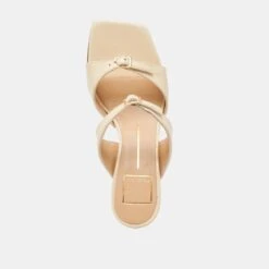 SHANE HEELS LIGHT YELLOW CRINKLE PATENT(Shane Heels Light Yellow Crinkle Patent) -Dolce Vita Shop DOLCEVITA HEELS SHANE LIGHTYELLOWLEATHER 06