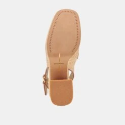 SIRUS HEELS LT NATURAL RAFFIA(Sirus Heels Lt Natural Raffia) -Dolce Vita Shop DOLCEVITA HEELS SIRUS LTNATURALRAFFIA 07