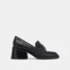 TALIE LOAFERS ONYX EMBOSSED LEATHER - Re:vita(Talie Loafers Onyx Embossed Leather Resale)