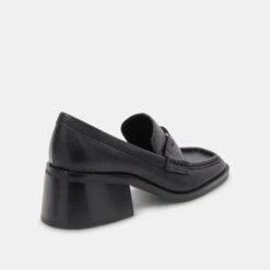 TALIE LOAFERS ONYX EMBOSSED LEATHER - Re:vita(Talie Loafers Onyx Embossed Leather Resale) -Dolce Vita Shop DOLCEVITA HEELS TALIE ONYXEMBOSSEDLEATHER 03 ad7ef1b5 3562 4567 ba59 90a1fd0073c9