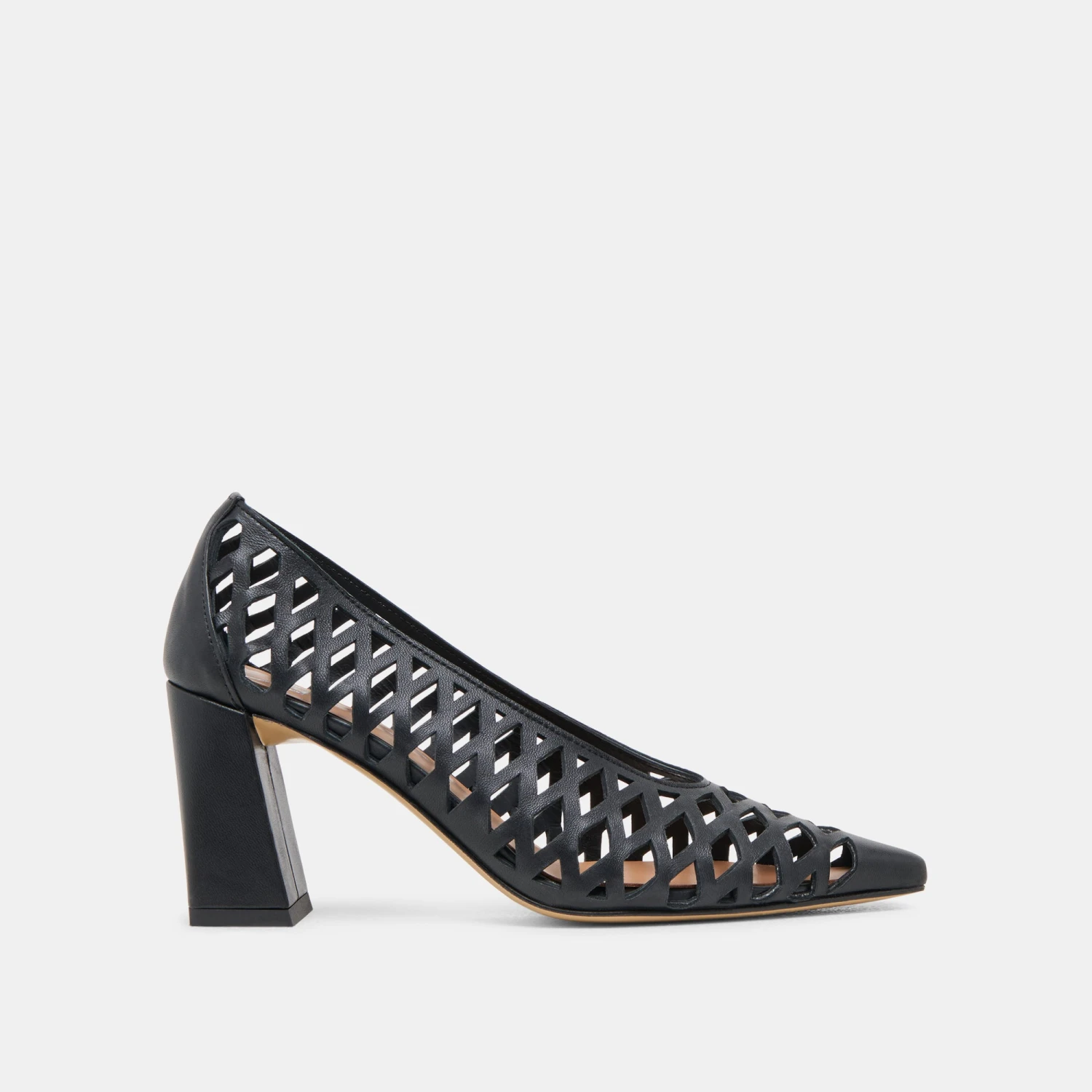 TANYA HEELS BLACK WOVEN LEATHER(Tanya Heels Black Woven Leather) 1 TANYA HEELS BLACK WOVEN LEATHER(Tanya Heels Black Woven Leather)