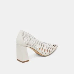 TANYA HEELS BONE WOVEN LEATHER(Tanya Heels Bone Woven Leather) -Dolce Vita Shop DOLCEVITA HEELS TANYA BONEWOVENLEATHER 03