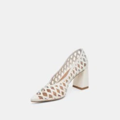 TANYA HEELS BONE WOVEN LEATHER(Tanya Heels Bone Woven Leather) -Dolce Vita Shop DOLCEVITA HEELS TANYA BONEWOVENLEATHER 08