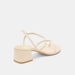 TRINI HEELS CREME LEATHER(Trini Heels Creme Leather) -Dolce Vita Shop DOLCEVITA HEELS TRINI CREMELEATHER 03