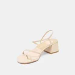 TRINI HEELS CREME LEATHER(Trini Heels Creme Leather) -Dolce Vita Shop DOLCEVITA HEELS TRINI CREMELEATHER 09