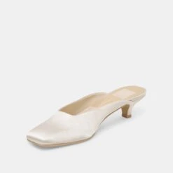 UMARA HEELS IVORY SATIN(Umara Heels Ivory Satin) -Dolce Vita Shop DOLCEVITA HEELS UMARA IVORYSATIN 08