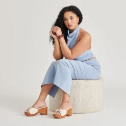 Dolce Vita Shop -Dolce Vita Shop DOLCEVITA HEELS YALAH IVORYLEATHER ONFOOT 03