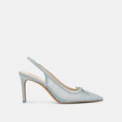 YELA HEELS LIGHT BLUE TULLE(Yela Heels Light Blue Tulle)