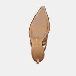 YELA HEELS MID BROWN TULLE(Yela Heels Mid Brown Tulle) -Dolce Vita Shop DOLCEVITA HEELS YELA MIDBROWNTULLE 07