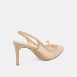 YELA HEELS PRALINE TULLE(Yela Heels Praline Tulle) -Dolce Vita Shop DOLCEVITA HEELS YELA PRALINETULLE 03