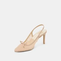 YELA HEELS PRALINE TULLE(Yela Heels Praline Tulle) -Dolce Vita Shop DOLCEVITA HEELS YELA PRALINETULLE 08