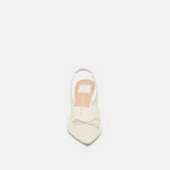 YELA HEELS WHITE TULLE(Yela Heels White Tulle) -Dolce Vita Shop DOLCEVITA HEELS YELA WHITETULLE 04