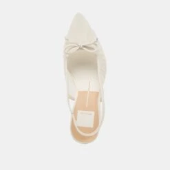YELA HEELS WHITE TULLE(Yela Heels White Tulle) -Dolce Vita Shop DOLCEVITA HEELS YELA WHITETULLE 06