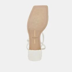 YSABEL PEARL HEELS TRUE WHITE SATIN(Ysabel Pearl Heels True White Satin) -Dolce Vita Shop DOLCEVITA HEELS YSABELPEARL TRUEWHITESATIN 07