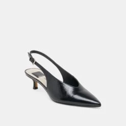 ALENNA HEELS MIDNIGHT CRINKLE PATENT(Alenna Heels Midnight Crinkle Patent) -Dolce Vita Shop DOLCEVITA HEEL ALENNA MIDNIGHTCRINKLEPATENT 01