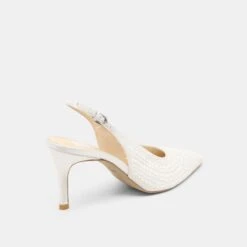 ELASI PEARL HEELS TRUE WHITE SATIN(Elasi Pearl Heels True White Satin) -Dolce Vita Shop DOLCEVITA HEEL ELASIPEARL TRUEWHITESATIN 03