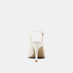 ELASI PEARL HEELS TRUE WHITE SATIN(Elasi Pearl Heels True White Satin) -Dolce Vita Shop DOLCEVITA HEEL ELASIPEARL TRUEWHITESATIN 05